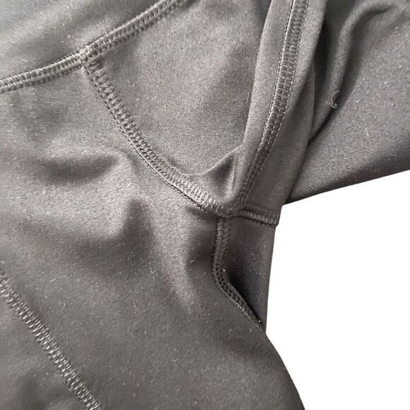 Athletic Works Girls Black Biker Shorts Size Small 6/6X Active Stretch Fit - Picture 3 of 7